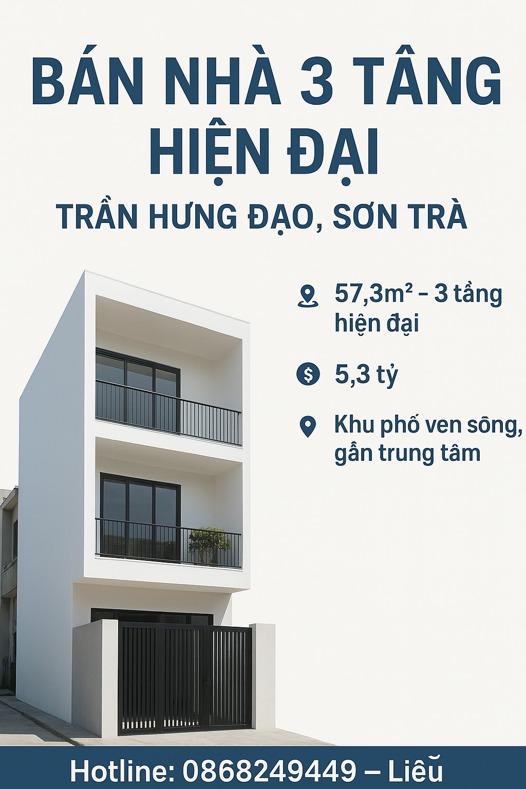 Bán Nhà 3 Tầng Hiện Đại – Trần Hưng Đạo, Sơn Trà - Ảnh 2